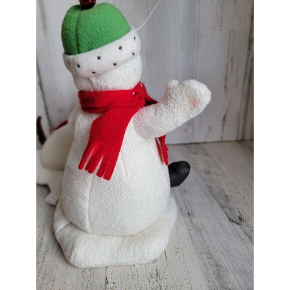 Hallmark what fun dog reindeer Jingle pals Xmas animated decor figure - Picture 6 of 7